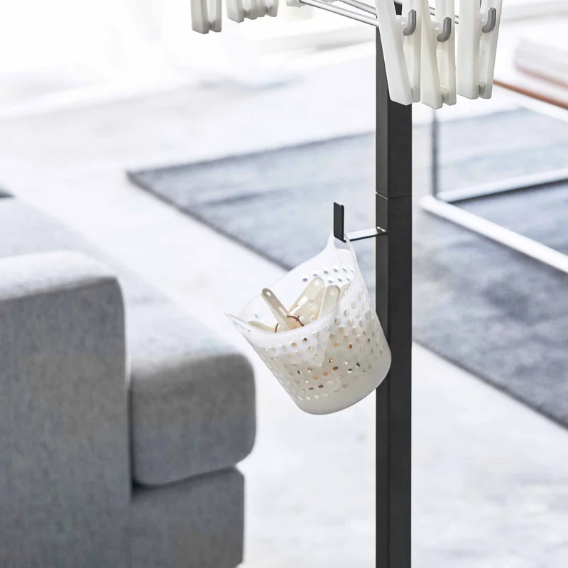 Foldable Double-Bar Indoor Drying Rack