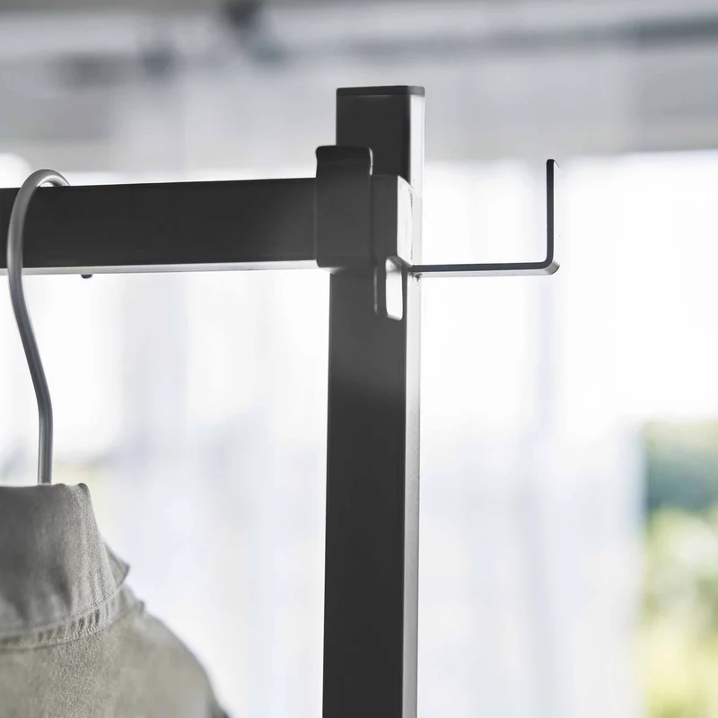Foldable Double-Bar Indoor Drying Rack