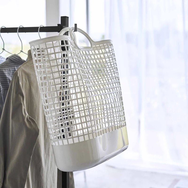 Foldable Double-Bar Indoor Drying Rack