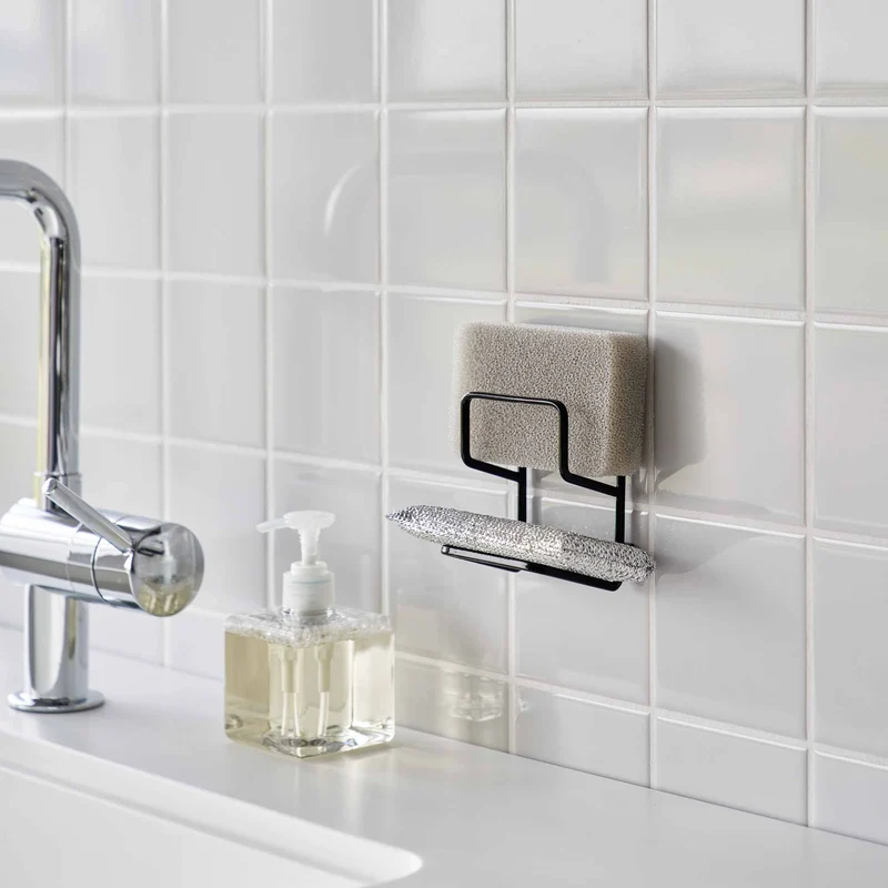 Film Hook Self-Adhesive Double Sponge Holder