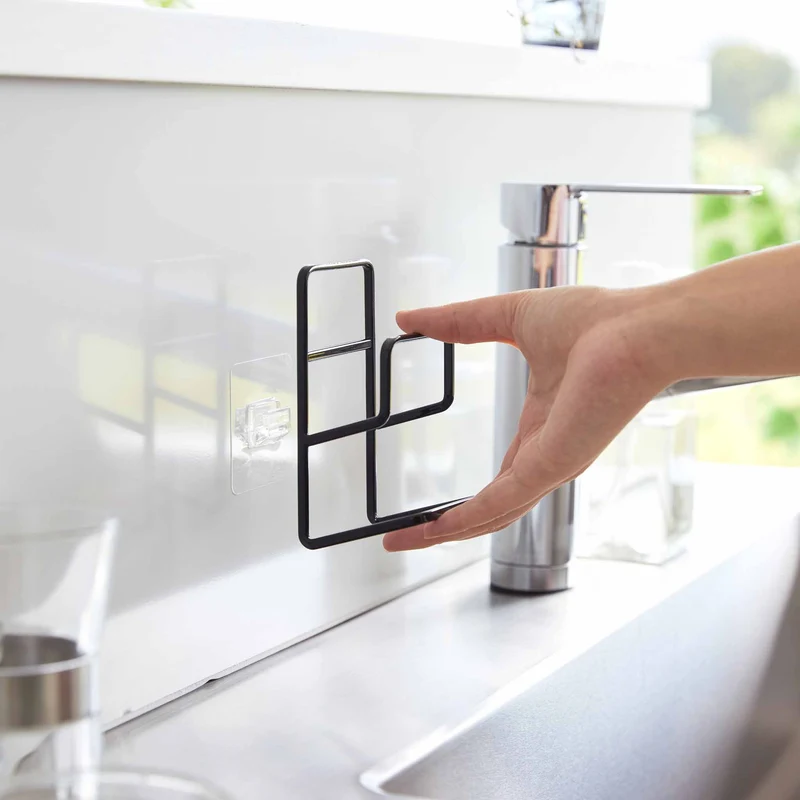 Film Hook Self-Adhesive Double Sponge Holder