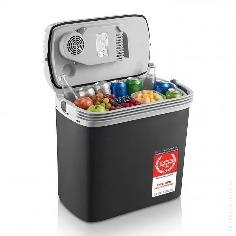 Thermoelektrische Kühlbox 20L, Kühlen & Wärmen, 3-fach Stromversorgung