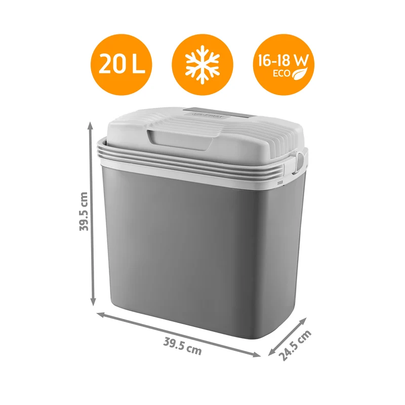 Thermoelektrische Kühlbox 20L, Kühlen & Wärmen, 3-fach Stromversorgung