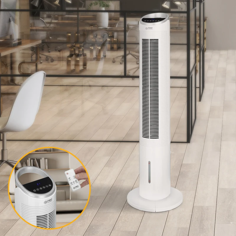 Turmventilator mit Wasserkühlung, 60 W, Luftfilter