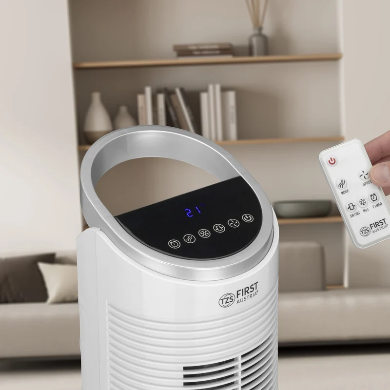 Turmventilator mit Wasserkühlung, 60 W, Luftfilter