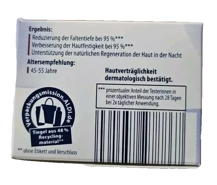 Lacura Skin Vital Soja Nachtcreme, Vegan, 50ml, neu&ovp