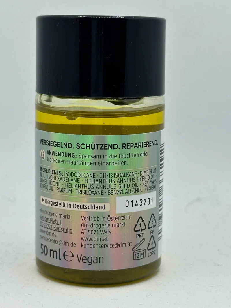 Balea Professional Plex Care, Haaröl mit Hitzeschutz, 50 ml, neu&ovp
