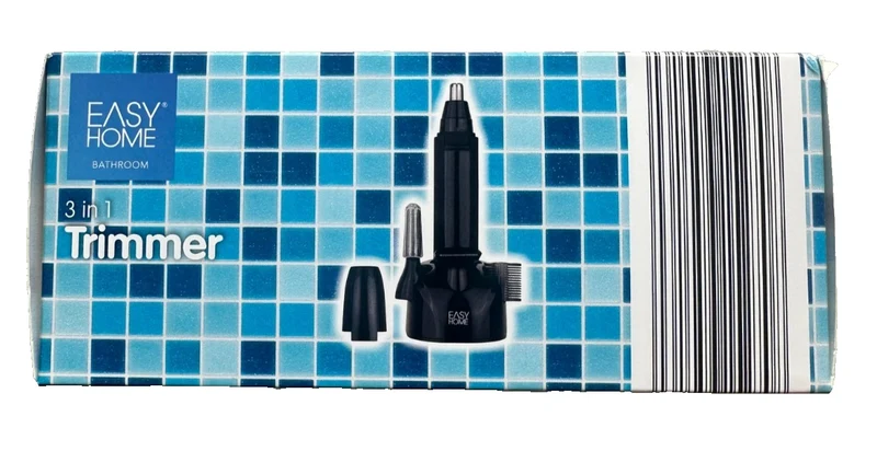 Easy Home 3in1 Trimmer für Bart/Koteletten, Nasen/Ohren, Augenbrauen, neu &ovp