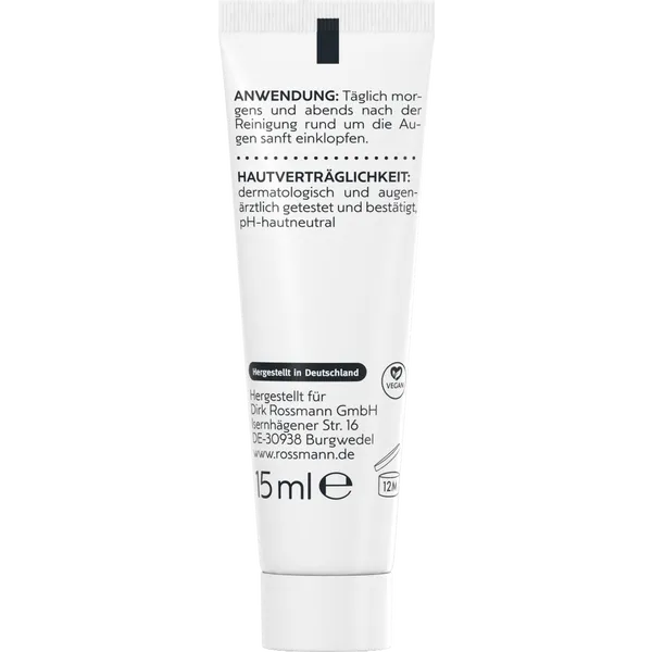 ISANA Q10 Augencreme, für anspruchsvolle Haut, reduziert die Faltentiefe, 15 ml