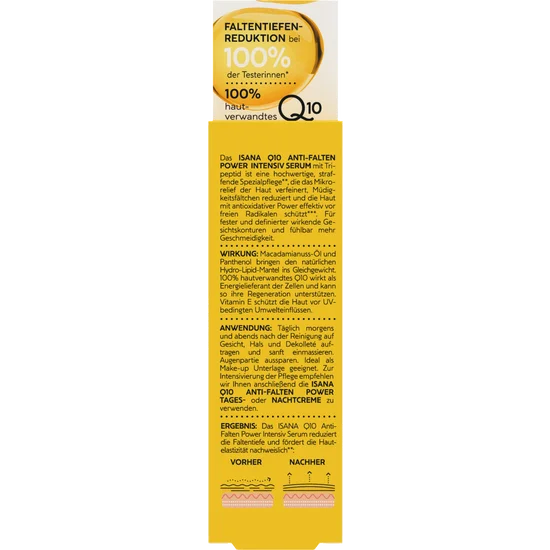 ISANA Q10 Anti-Falten Intensiv Serum, 30 ml, neu&ovp