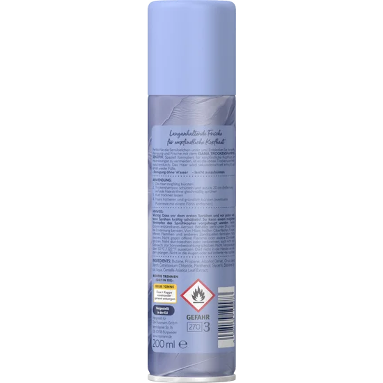 ISANA Trockenshampoo Sensitiv, 200 ml, neu&ovp