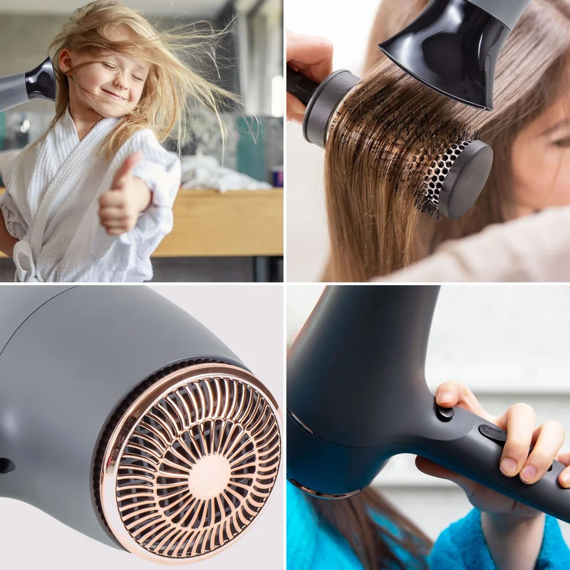 Haartrockner 2200 W, Ionen-Technologie, mit Diffusor