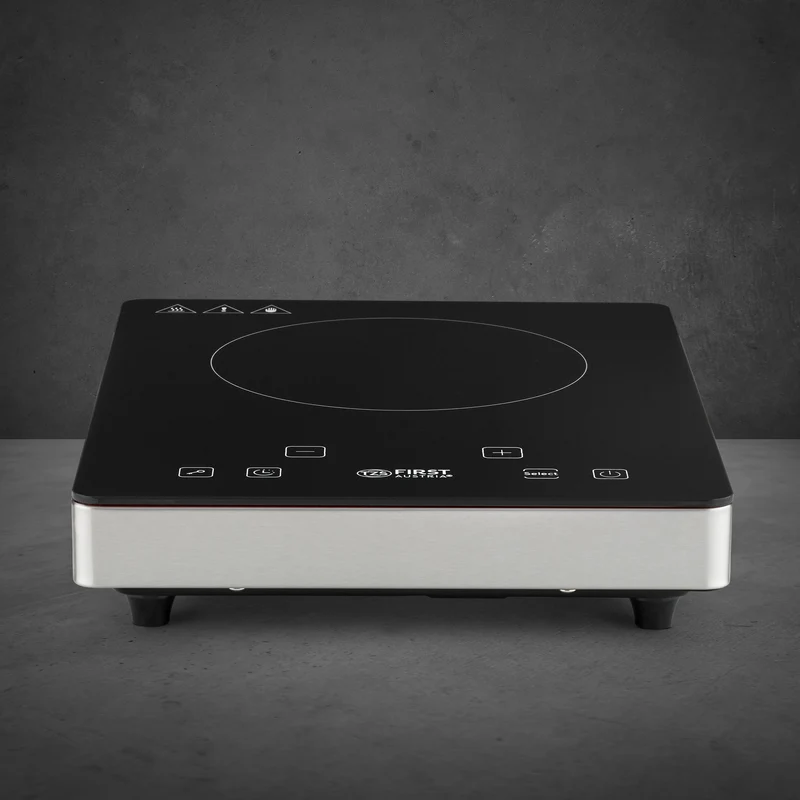 Infrarot-Einzelkochplatte 2000W, Touch-Display, Timer