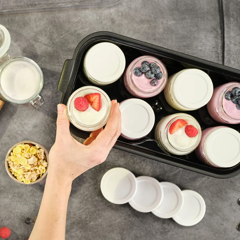 Joghurtbereiter mit 8 Portionsgläsern