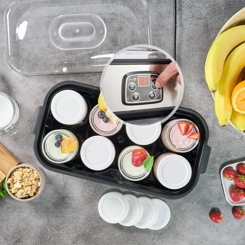 Joghurtbereiter mit 8 Portionsgläsern