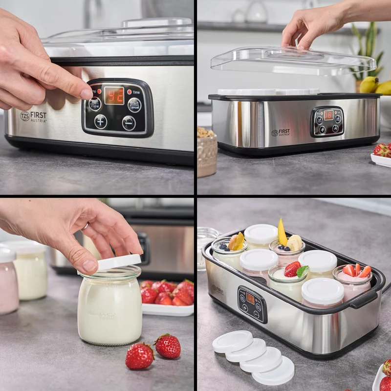 Joghurtbereiter mit 8 Portionsgläsern