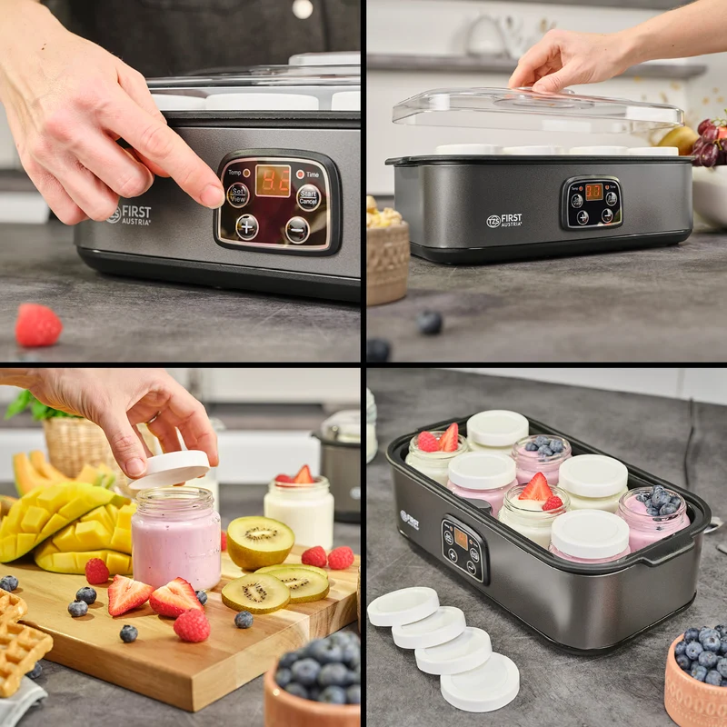 Joghurtbereiter mit 8 Portionsgläsern