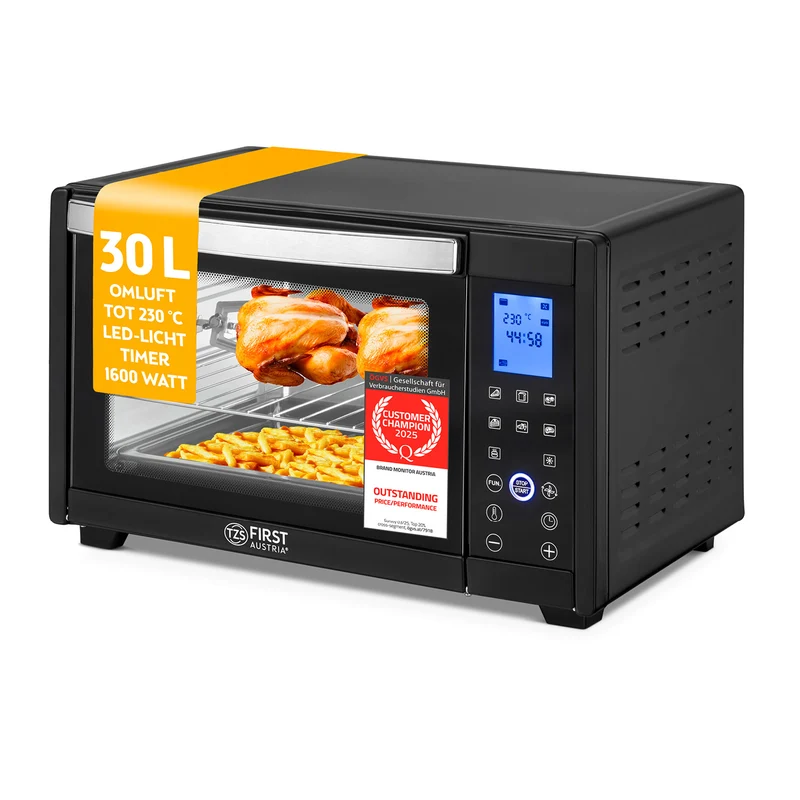 Mini-Backofen 30L, multifunktional, geräumig