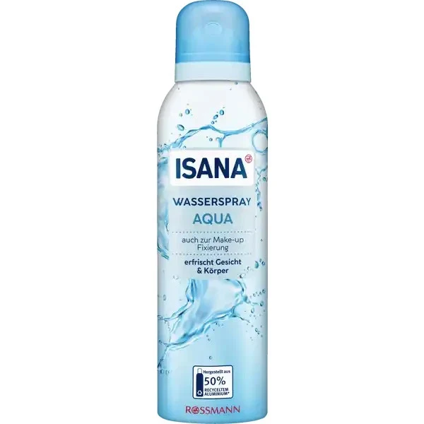 ISANA Wasserspray Aqua, auch zur Make-up Fixierung, 150 ml, neu&ovp