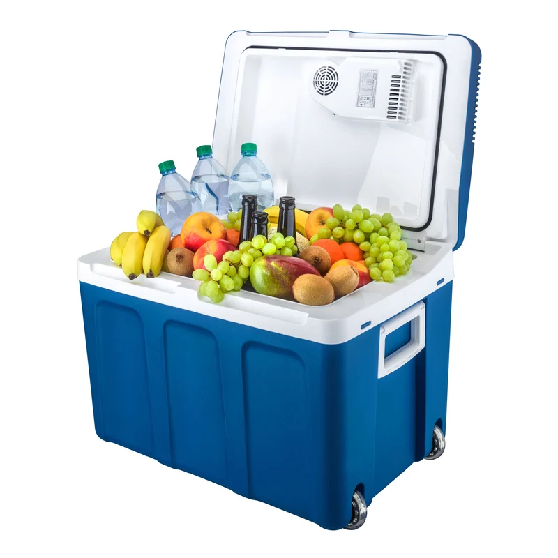Elektrische Kühlbox 45L mit Trolley - Kühl- & Warmhaltebox
