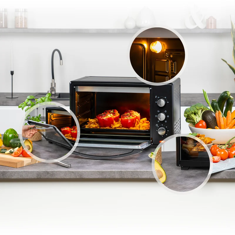 Mini-Backofen 35L, energieeffizient, mit Umluft
