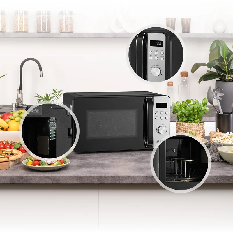 Mikrowelle 20L, mit Grillfunktion, Digital-Display