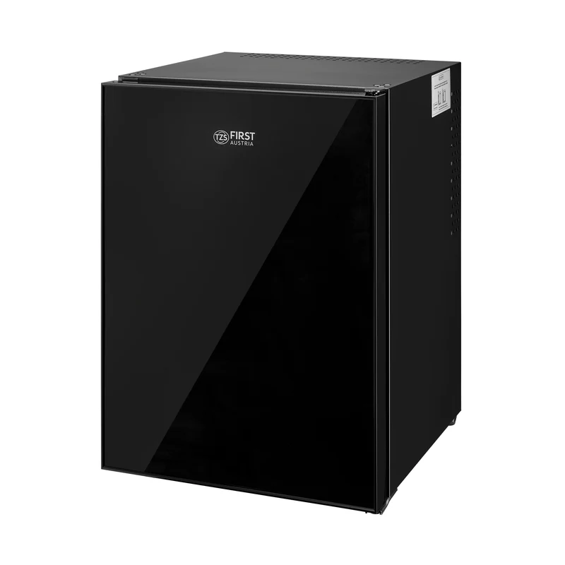 Minikühlschrank 40L - Glasfront Schwarz