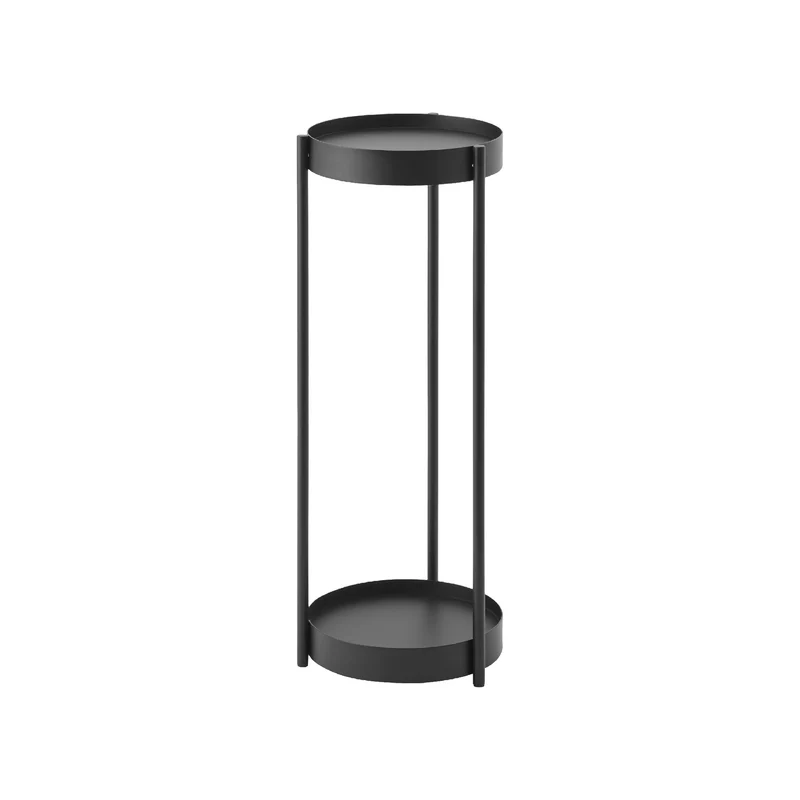 2-Tiered Plant Stand with Casters