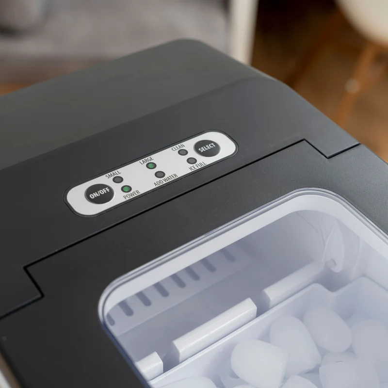 Eiswürfelbereiter 1,8L, mit Kompressor, 2 Würfelgrößen