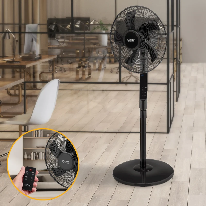 Standventilator 45 W, 3 Belüftungsmodi, Fernbedienung