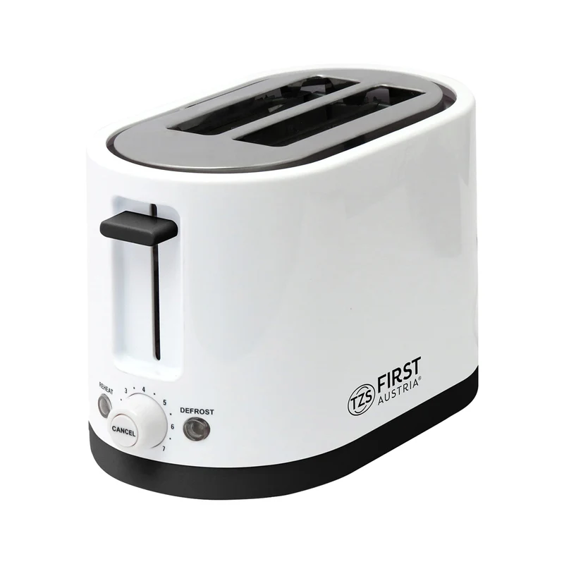 Toaster 2 Scheiben, mit Brötchenaufsatz, 7 Bräunungsstufen