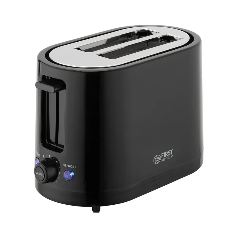 Toaster 2 Scheiben, mit Brötchenaufsatz, 7 Bräunungsstufen