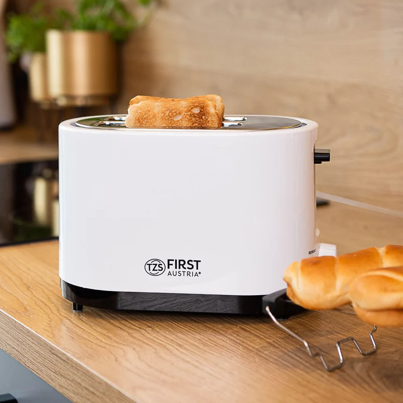 Toaster 2 Scheiben, mit Brötchenaufsatz, 7 Bräunungsstufen