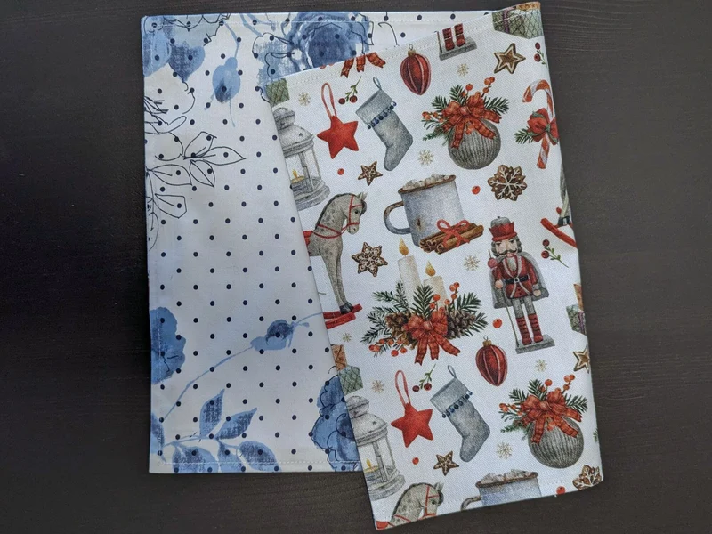 Platzset, Tischset, Unterlage mit Wichtel für Weihnachten und Advent
