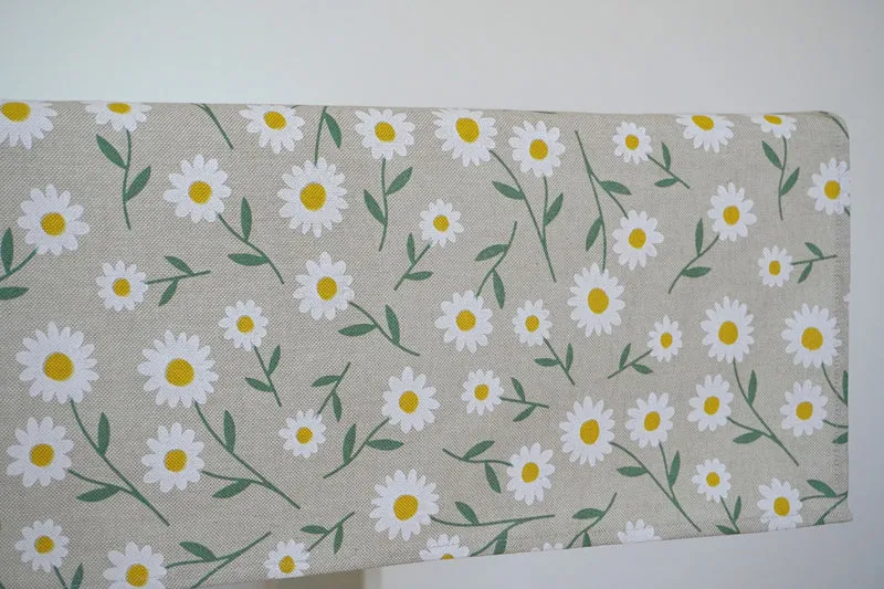 Blumen Tischdecke, Läufer - Gänseblümchen und Margeriten