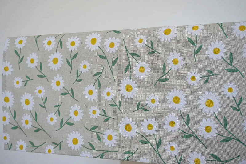 Blumen Tischdecke, Läufer - Gänseblümchen und Margeriten
