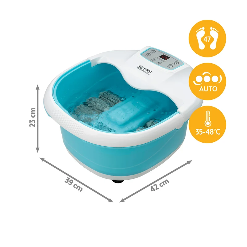 Profi-Fußsprudelbad, Vibrationsmassage, Luftblasenfunktion