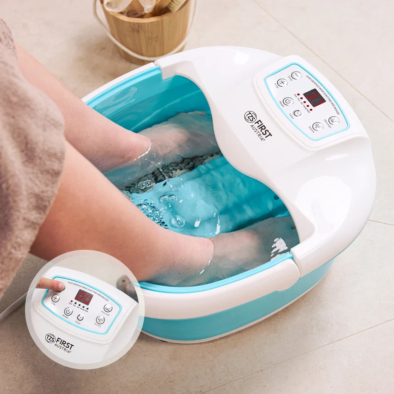 Profi-Fußsprudelbad, Vibrationsmassage, Luftblasenfunktion