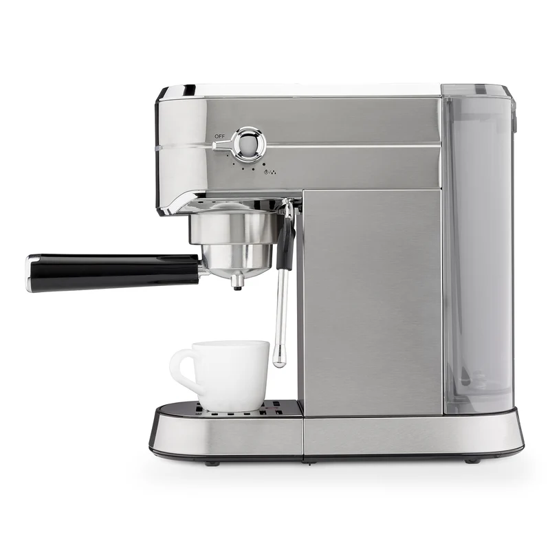 Siebträgermaschine 1,5L, 15 bar, mit Milchschäumer