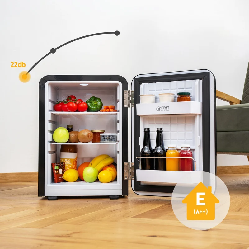 Retro Minikühlschrank 40L