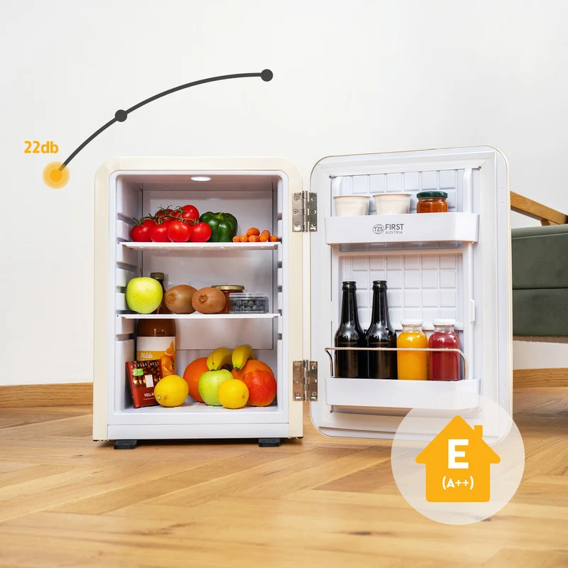 Retro Minikühlschrank 40L