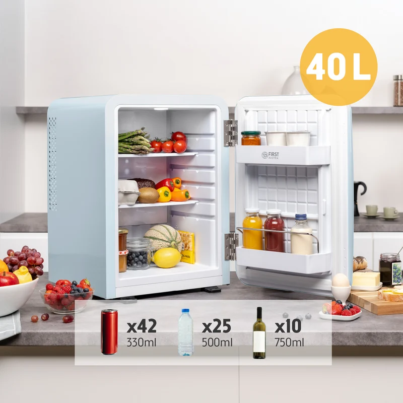 Retro Minikühlschrank 40L