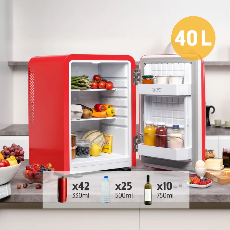 Retro Minikühlschrank 40L
