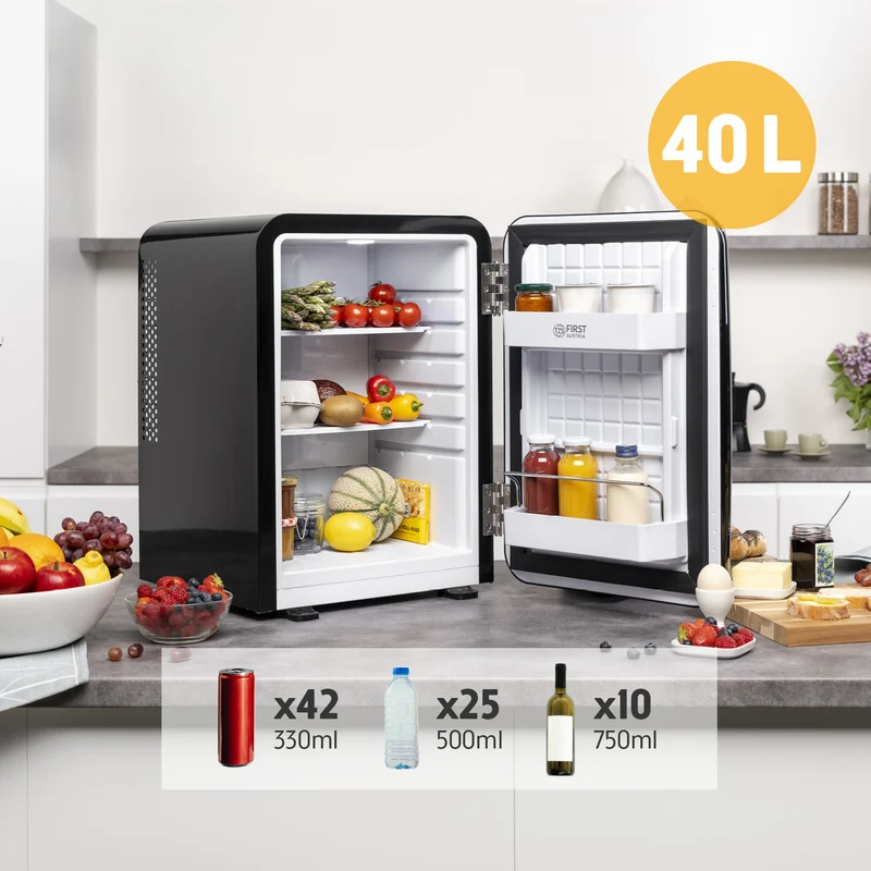 Retro Minikühlschrank 40L
