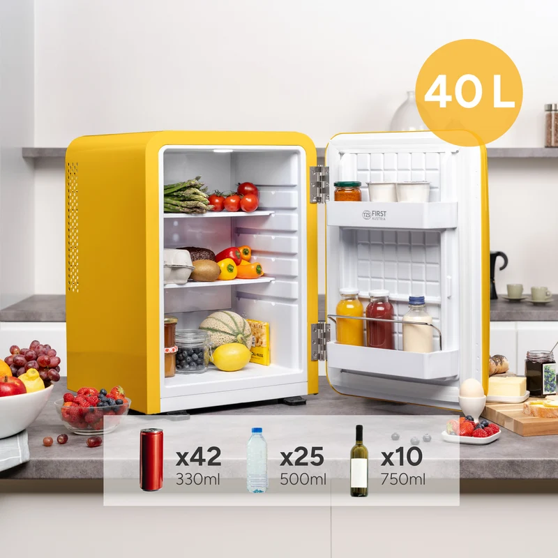 Retro Minikühlschrank 40L
