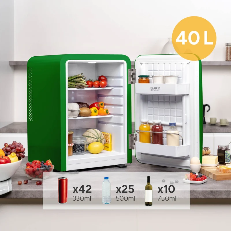 Retro Minikühlschrank 40L