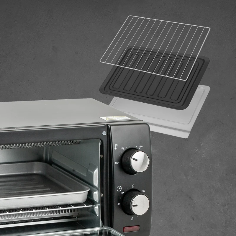 Mini-Backofen 10L, energieeffizient, kompakt