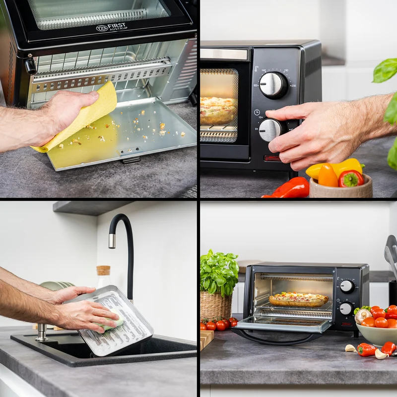 Mini-Backofen 10L, energieeffizient, kompakt