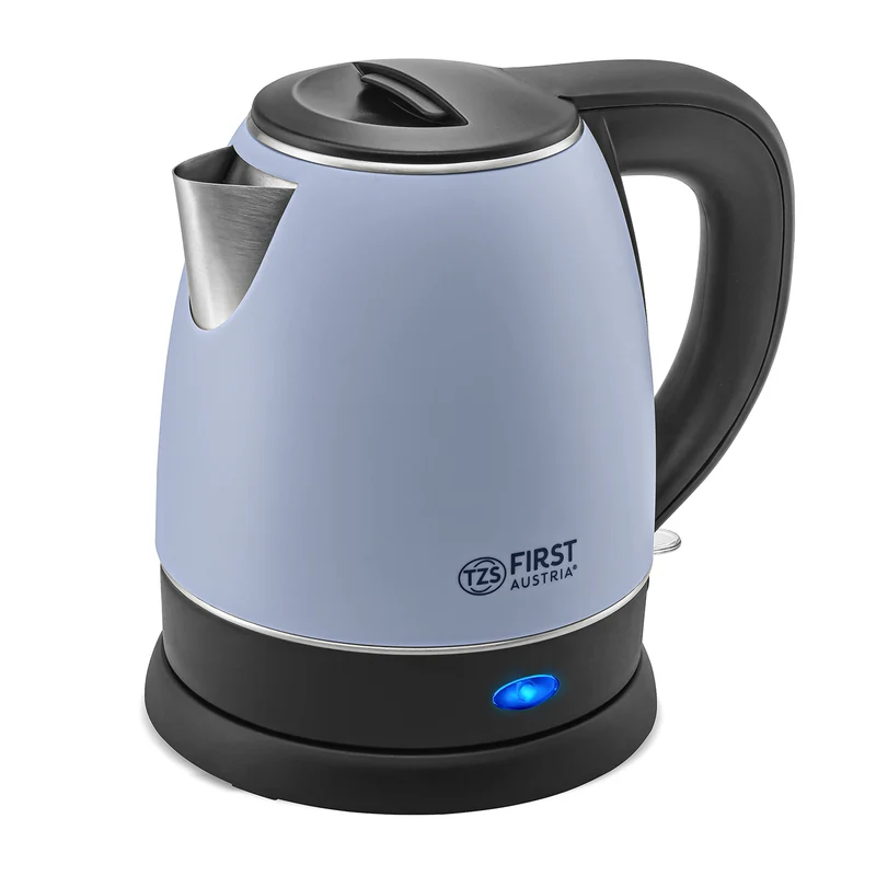 Wasserkocher 1,2 L Edelstahl, kompakt, Doppelwand