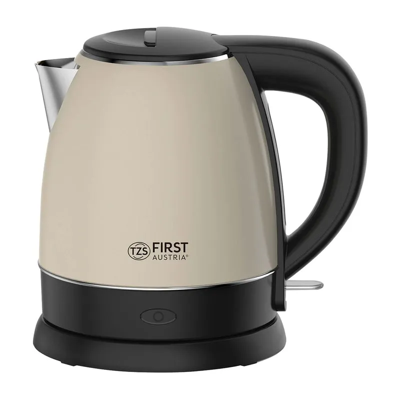 Wasserkocher 1,2 L Edelstahl, kompakt, Doppelwand